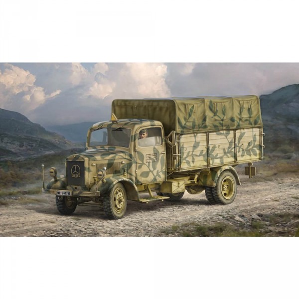 Maquette camion militaire : Mercedes Benz L3000 S - Italeri-I6558