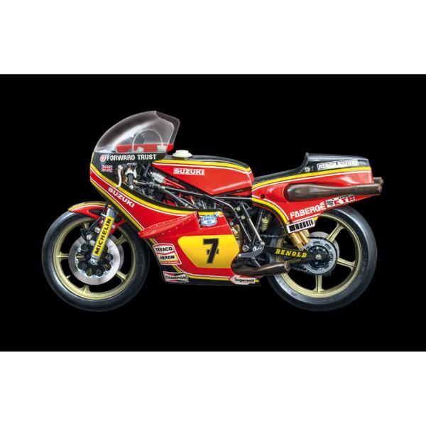 Maquette moto : Suzuki RG 500 XR27 Team Hero - Italeri-I4644