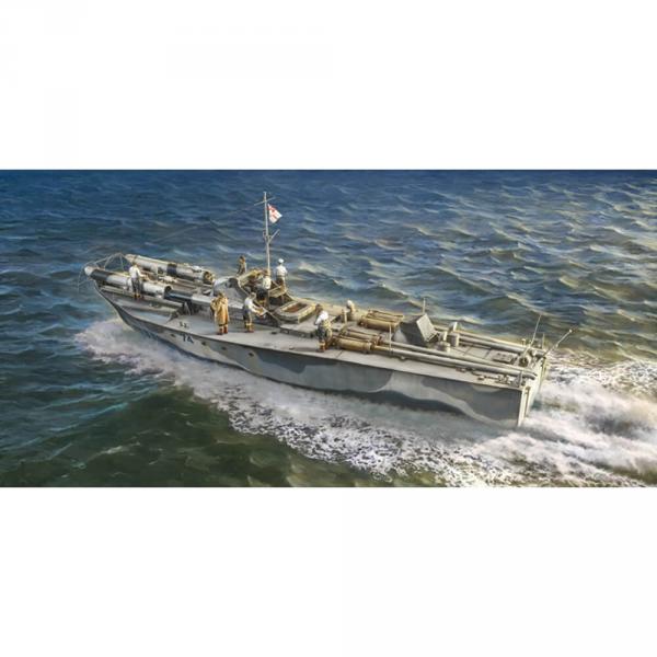 Maquette bateau : Vosper MTB 74 Et Equipage - Italeri-I5624