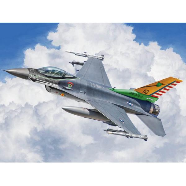 Maquette avion militaire : F-16C Fighting Falcon - Italeri-I2825