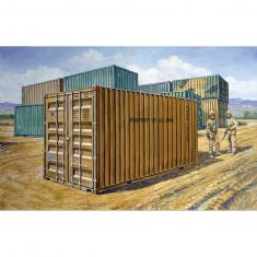 Maquette militaire : Container 20'