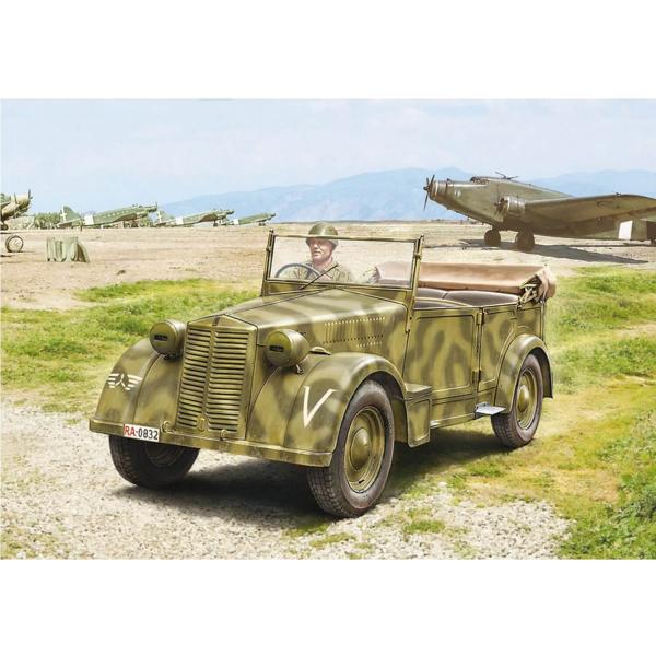 Maquette Voiture Militaire : Fiat 508 CM Coloniale - Italeri-I6550