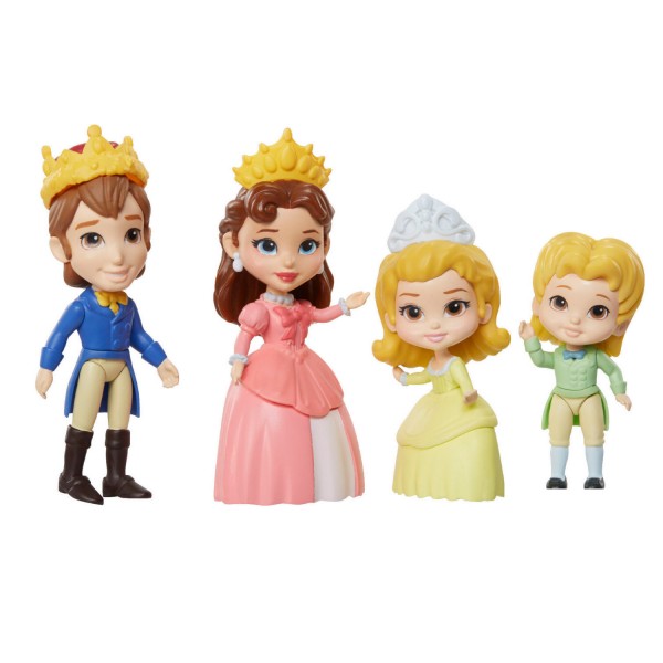 Mini Figurines Princesse Sofia : La Famille Royale - Jakks-01257