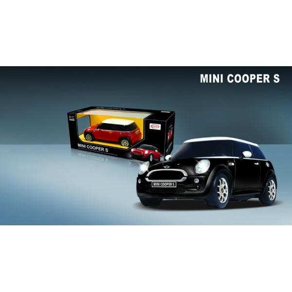 Mini Cooper S 1/18 rouge RC - JAM-404231
