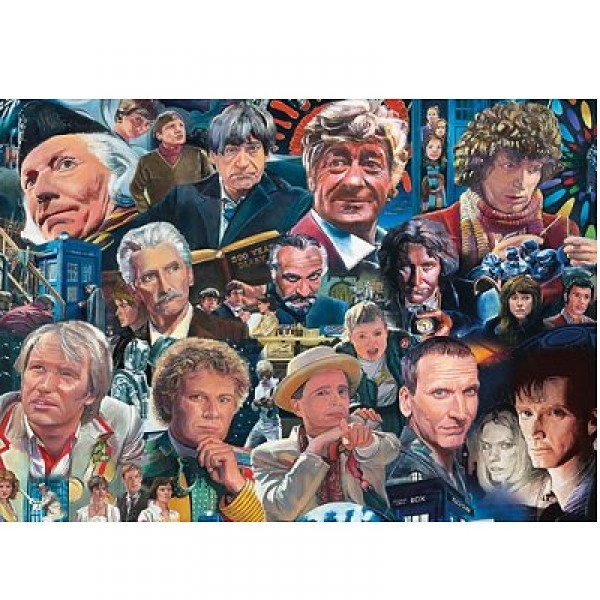 Puzzle 1000 pièces - The Legends Collection : Docteur Who - Hamilton-2012
