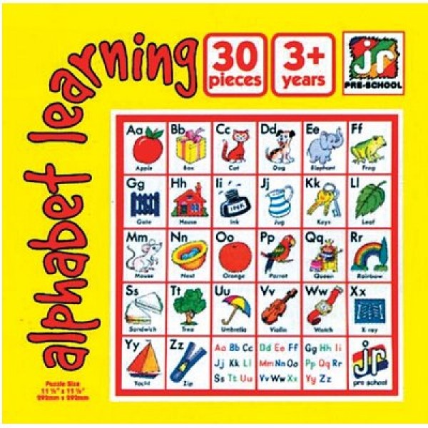 Puzzle 20 pièces - Apprendre l'alphabet en anglais - Hamilton-706