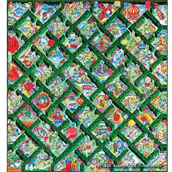 Puzzle 515 pièces - Le labyrinthe - Hamilton-209
