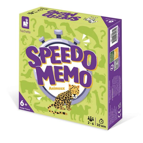 Jeu de mémoire : Speedo Memo Animaux - Janod-J02461