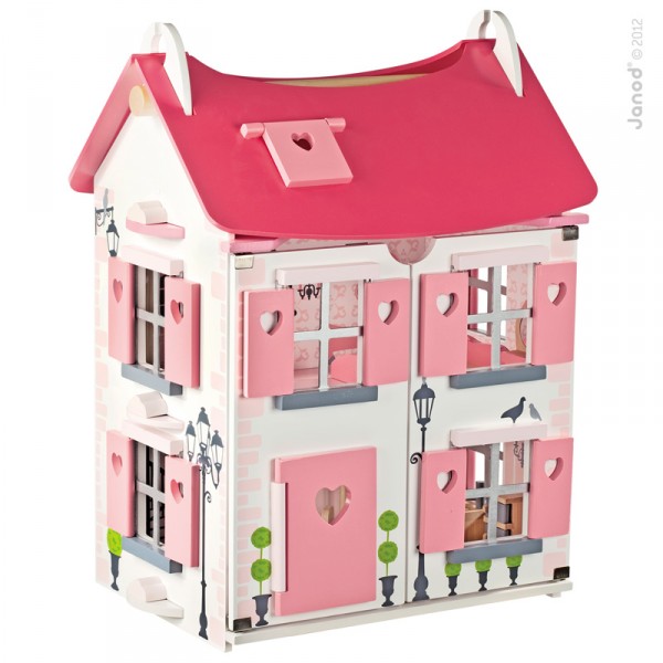 Maison de poupée Mademoiselle : 2 niveaux - Janod-J05725