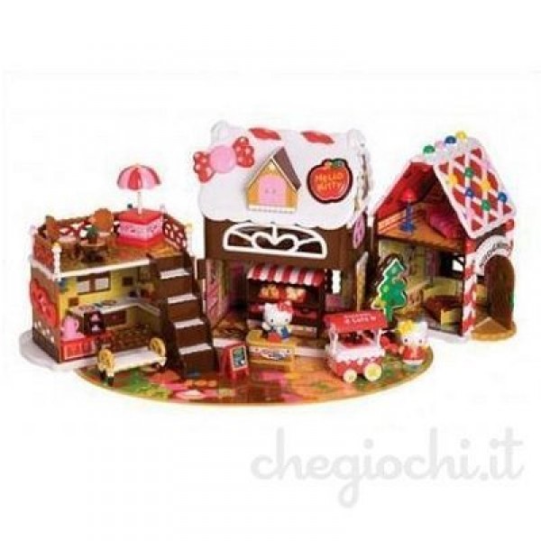 Maison de poupées Hello Kitty : La chocolaterie - Janod-J214074