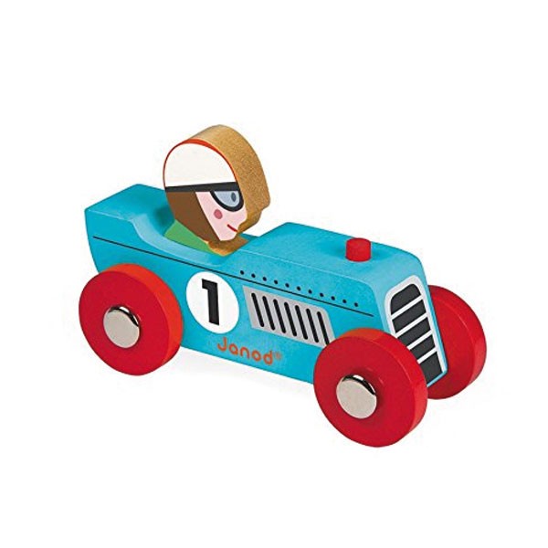 Voiture de course en bois : Story Racing Speed rouge – La Grande Récré :