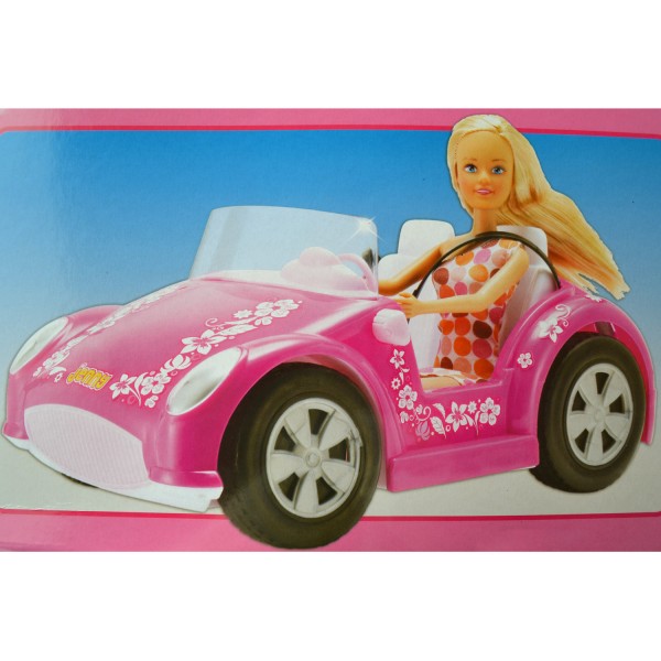 Poupée Jenny et sa voiture rose - Jenny-JEN5738332