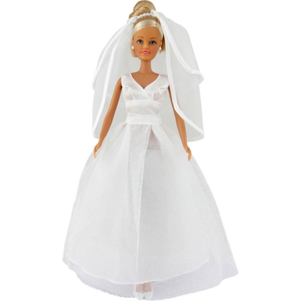 Poupée Jenny Mariée : Robe de mariée tulle - Jenny-SI5733414-2