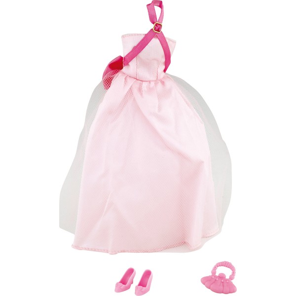 Vêtements pour poupée Jenny : Robe de soirée rose pâle - Jenny-JEN5723369-1
