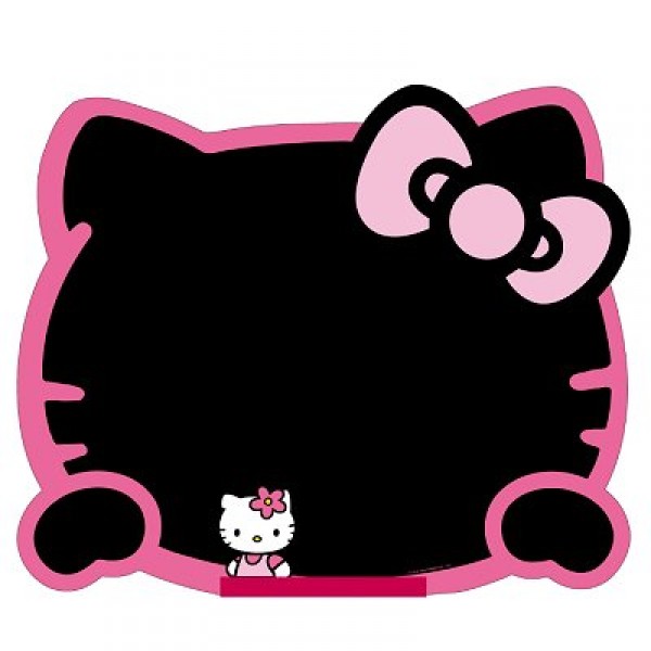 Tableau mural Hello Kitty : Craie - Jeujura-4302
