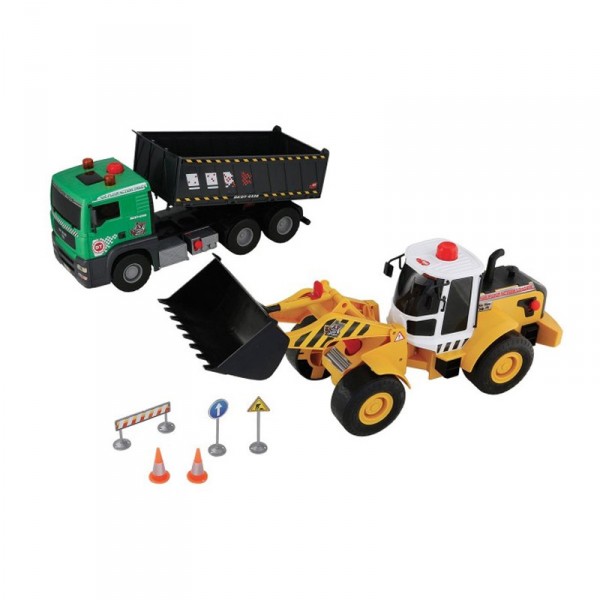 Coffret véhicules de chantier - JohnWorld-JW203415818