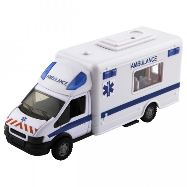 Fourgon de secours sonore : Ambulance - JohnWorld-TEA31482-1