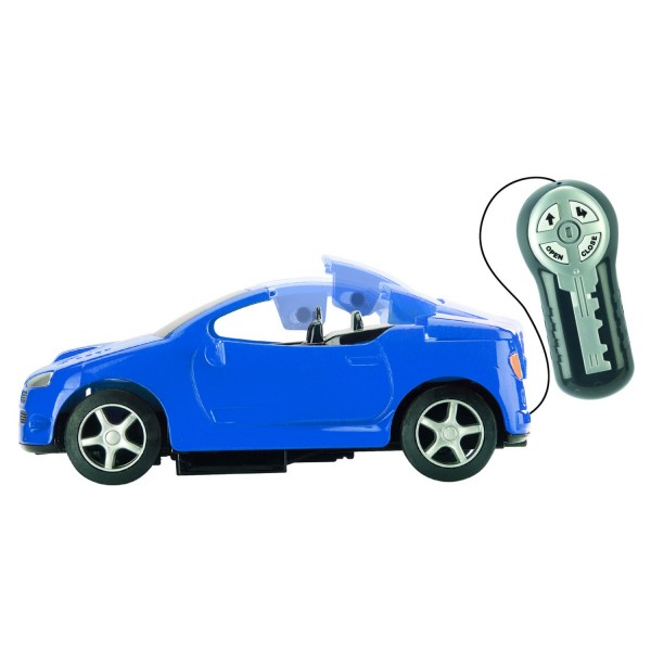 Mini voiture filoguidée : Bleu - Johnworld-JW3312914-1