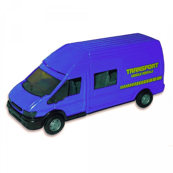 Modèle réduit en plastique : Camion express : Bleu - JohnWorld-JW60562-Bleu