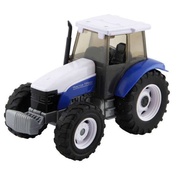 Tracteur 1/32 bleu et blanc - JohnWorld-TEA60072-5