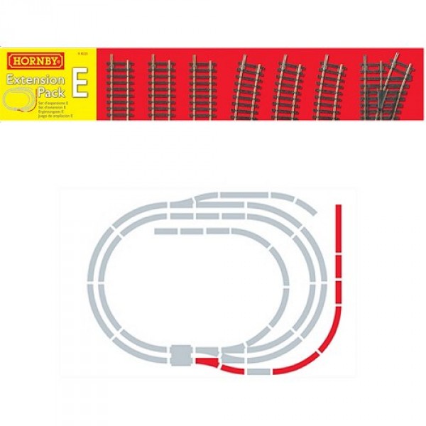 Hornby Track Extension Pack E - Jouef-JR8225
