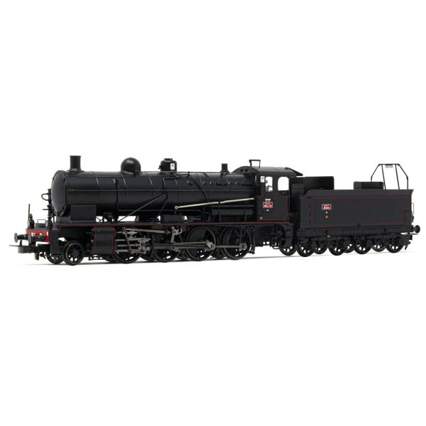 SNCF 140 C 70 steam locomotive with black 18B 64 tender with sound decoder - Jouef-HJ2405S