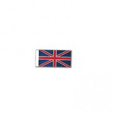 Zubehör für Holzschiffsmodell: Großbritannien Flagge aus selbstklebendem Stoff 36 x 65 mm