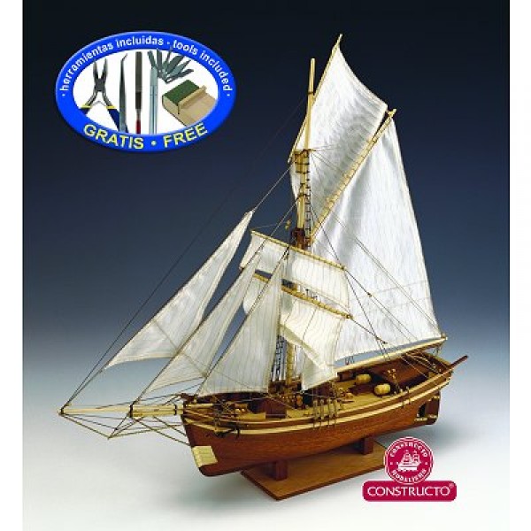 Maquette bateau en bois : Gjoa - Constructo-80704