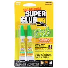 2 tubes Super Glue Gel 2g