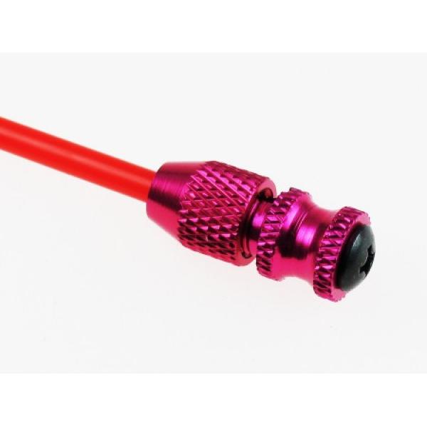 Antenna Pipe With Red Metal Anodised Base  - JP-4402820