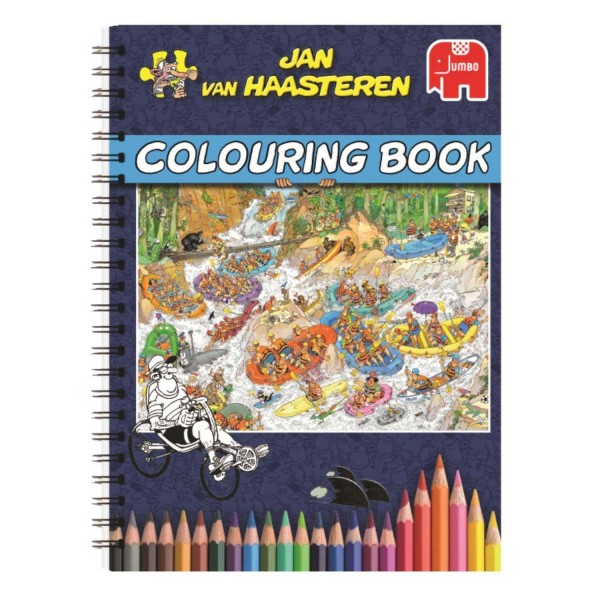 Jan Van Haasteren : Colouring Book - Diset-206800