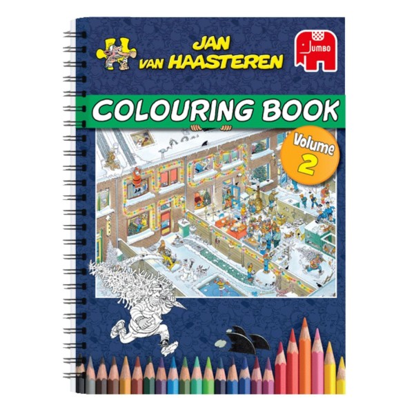 Jan Van Haasteren : Colouring Book - Volume 2 - Diset-206813