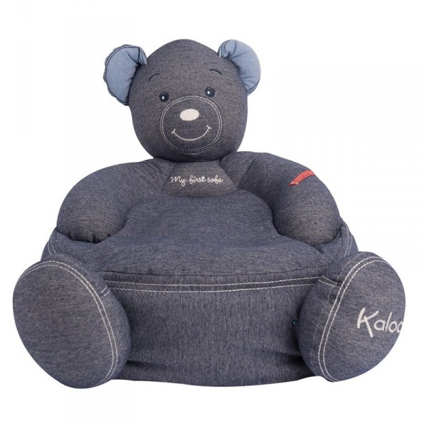 Kaloo Blue Denim : Maxi sofa ours - Kaloo-960069