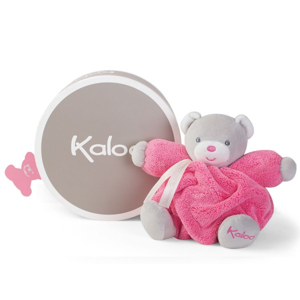 Kaloo Plume : Patapouf ourson framboise (Petit) - Kaloo-K969562