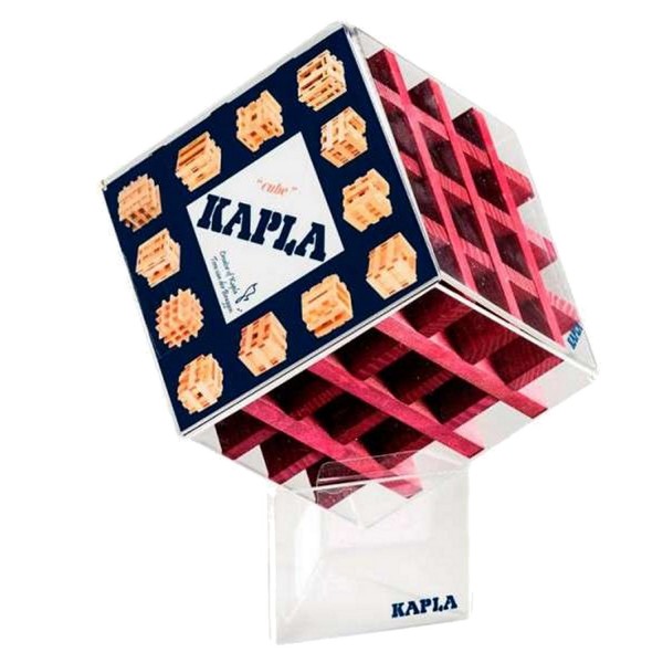 Kapla Cube 30 planchettes : Prune - Kapla-CUP