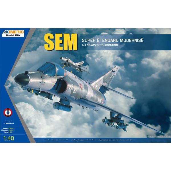 Maquette avion : SEM super étendard modernisé - Kinetic-K48140