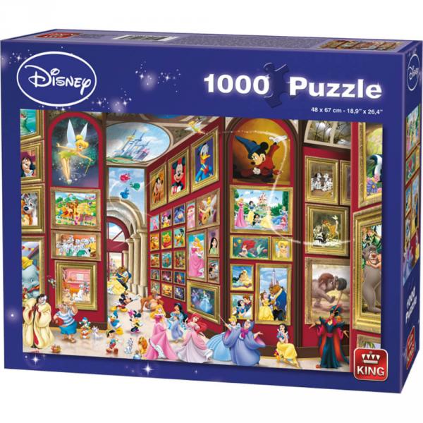 Puzzle 1000 pièces : Disney - King-58154