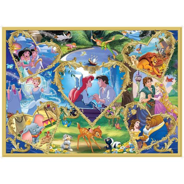 Puzzle 1000 pièces : Disney : Les Personnages Disney - King-55829