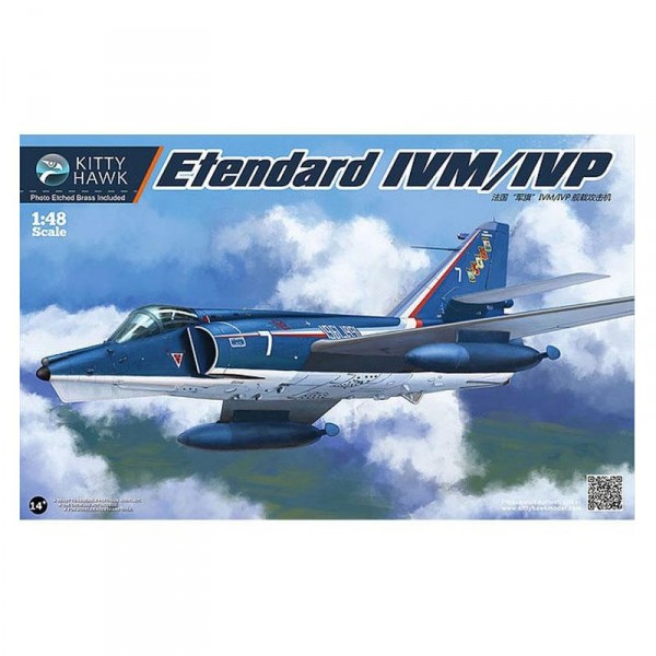 Maquette avion : Etendard IVP/IVM (2 in 1) - Kittyhawk-KHM80137