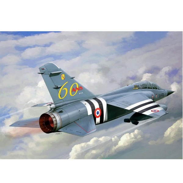 Maquette avion : Mirage F.1B escadrille 3/33 Lorraine - KittyHawk-KHM80112