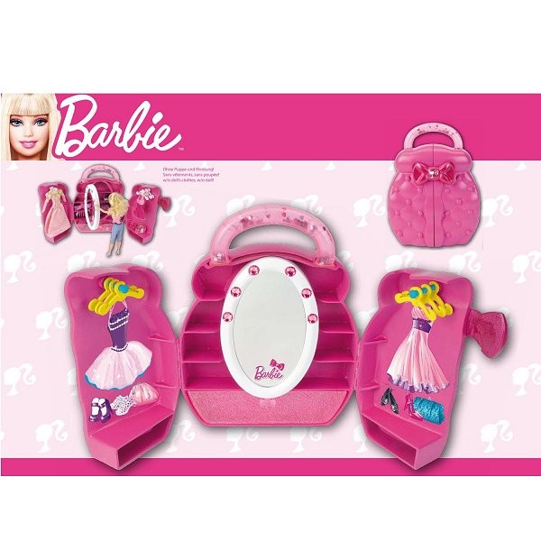 Armoire pour vêtements de poupées : Barbie - Klein-2548