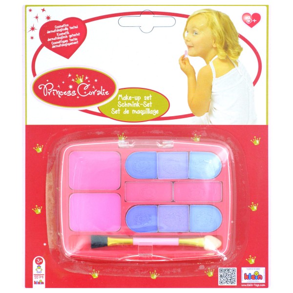 Set de maquillage - Princess Coralie : Palette Fards à paupières et blush - Klein-5574-D