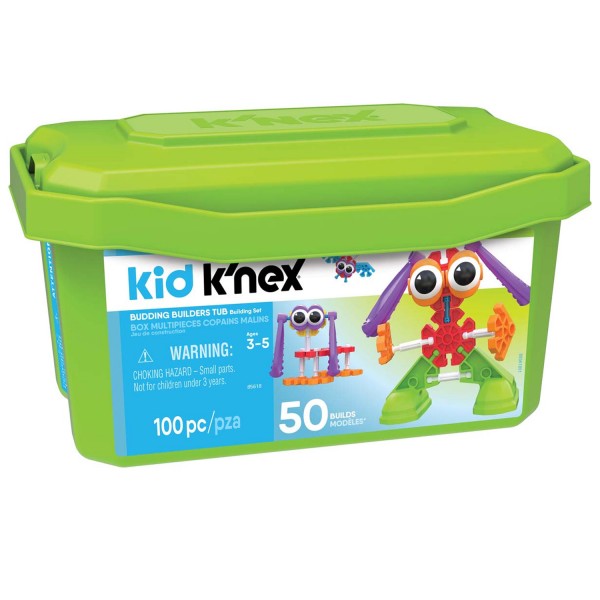 Jeu de construction Kid Knex Collect'Box ; Copains malins - Knex-85618