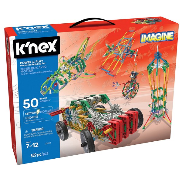 Jeu de construction motorisé Knex Imagine : Super box avec moteur - Knex-23012