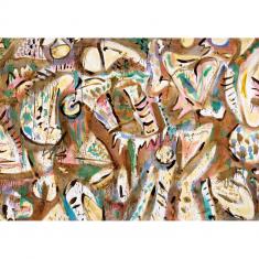 1000 piece puzzle : No.10 Abstract Composition