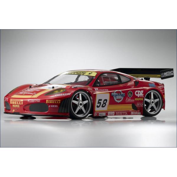 Voiture KYOSHO Inferno GT F430 1/8eme kit RTR - K.31815RS