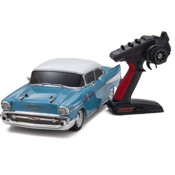 Kyosho Fazer MK2 (L) 4WD 1/10 Chevy® Bel Air Coupe Tropical Turquoise Readyset - Kyosho-K.34433T1B
