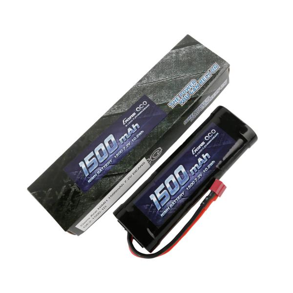 Gens ace Batterie NiMh 7.2V-1500Mah (Deans) 135x48x25mm 242g - KYOSHO-GE2-1500-1D