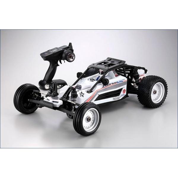 Pack scorpion XXL T1 (Blanc) + Pack lipo + chargeur Kyosho - K.30973T1XBF