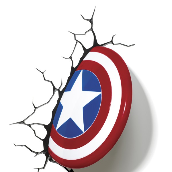 Bouclier Lumineux Super Héros Avengers : Captain America - Lansay-10154